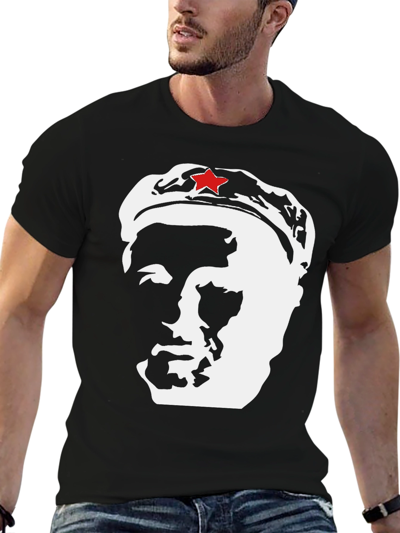 Che Guevara Black T-Shirt - Revolutionary Style