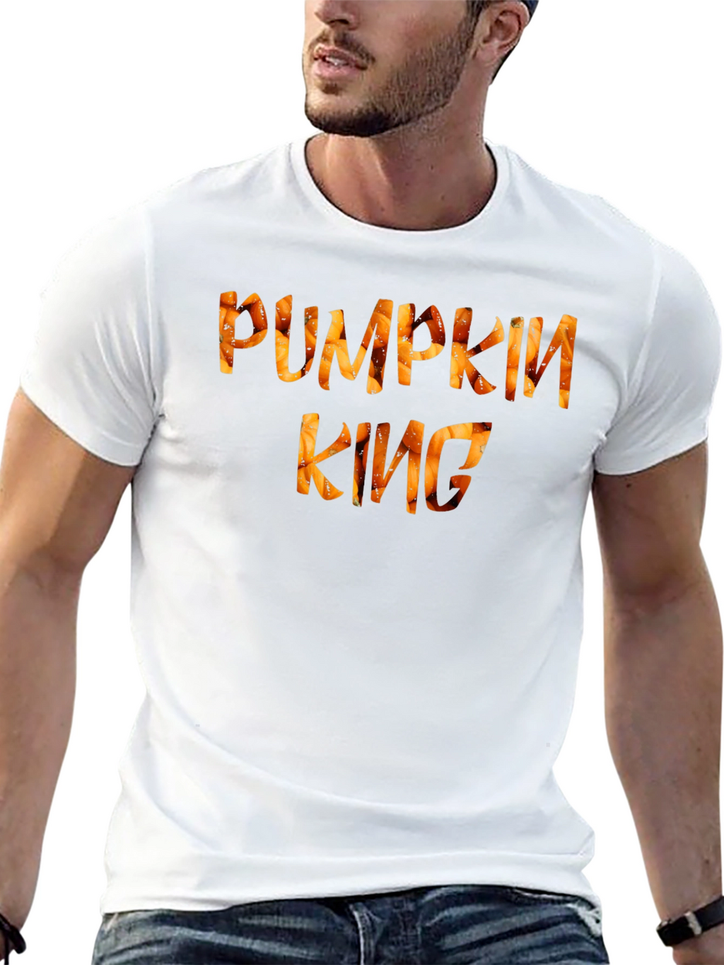 Pumpkin King Graphic Tee - Halloween Apparel