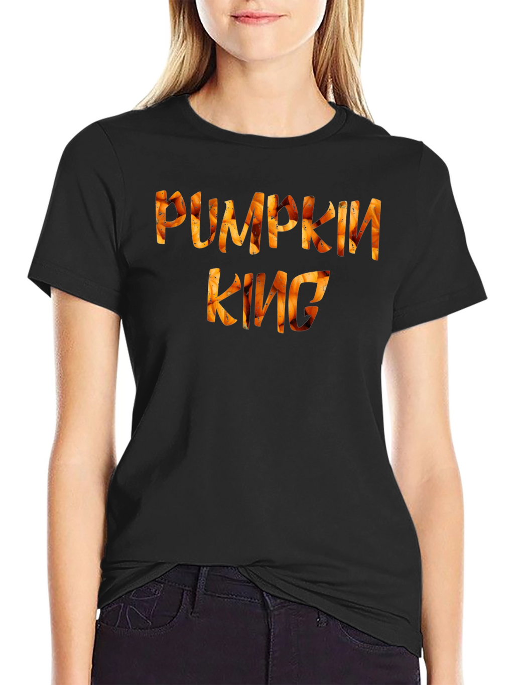 Pumpkin King Graphic Tee - Halloween Apparel