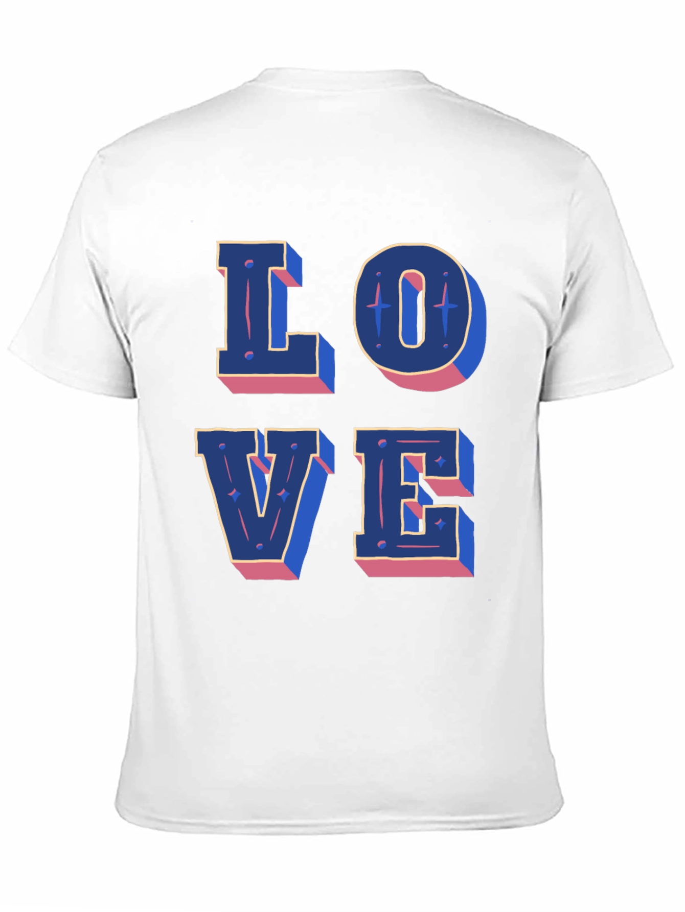 Love Graphic Print Black Casual T-Shirt