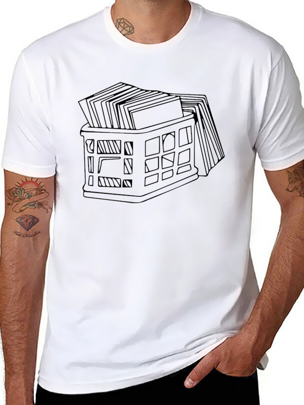 Vinyl Record Crate T-Shirt