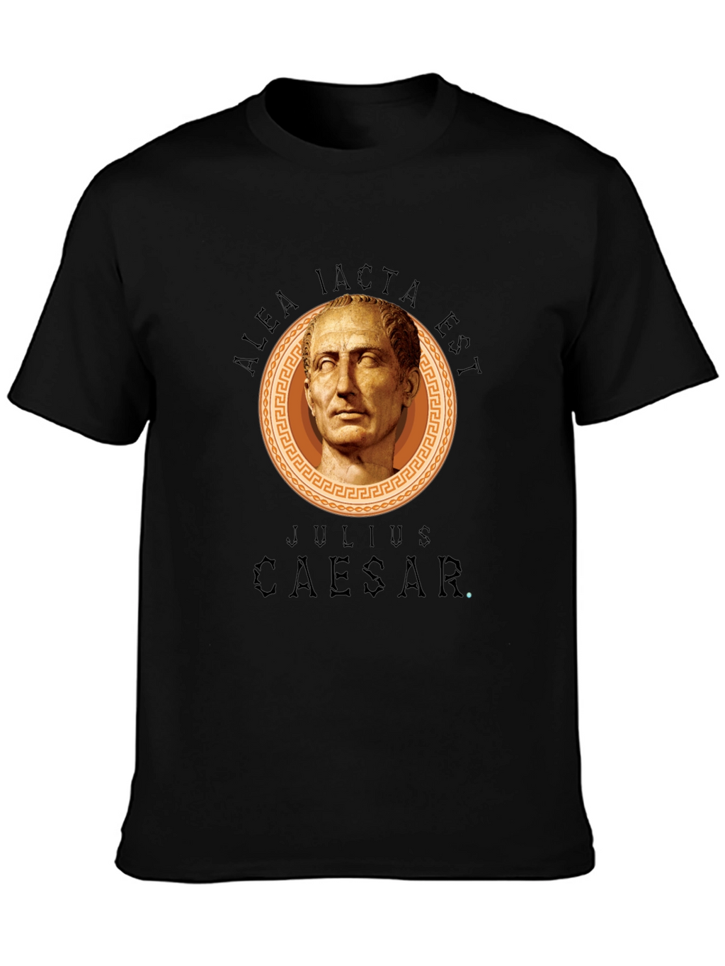 Julius Caesar Black Graphic T-Shirt