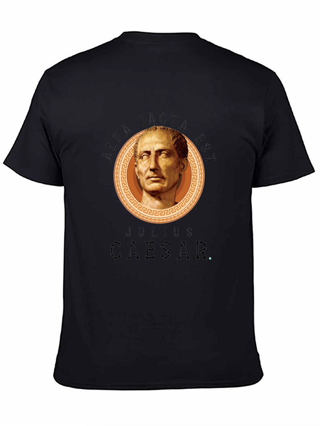 Julius Caesar Black Graphic T-Shirt