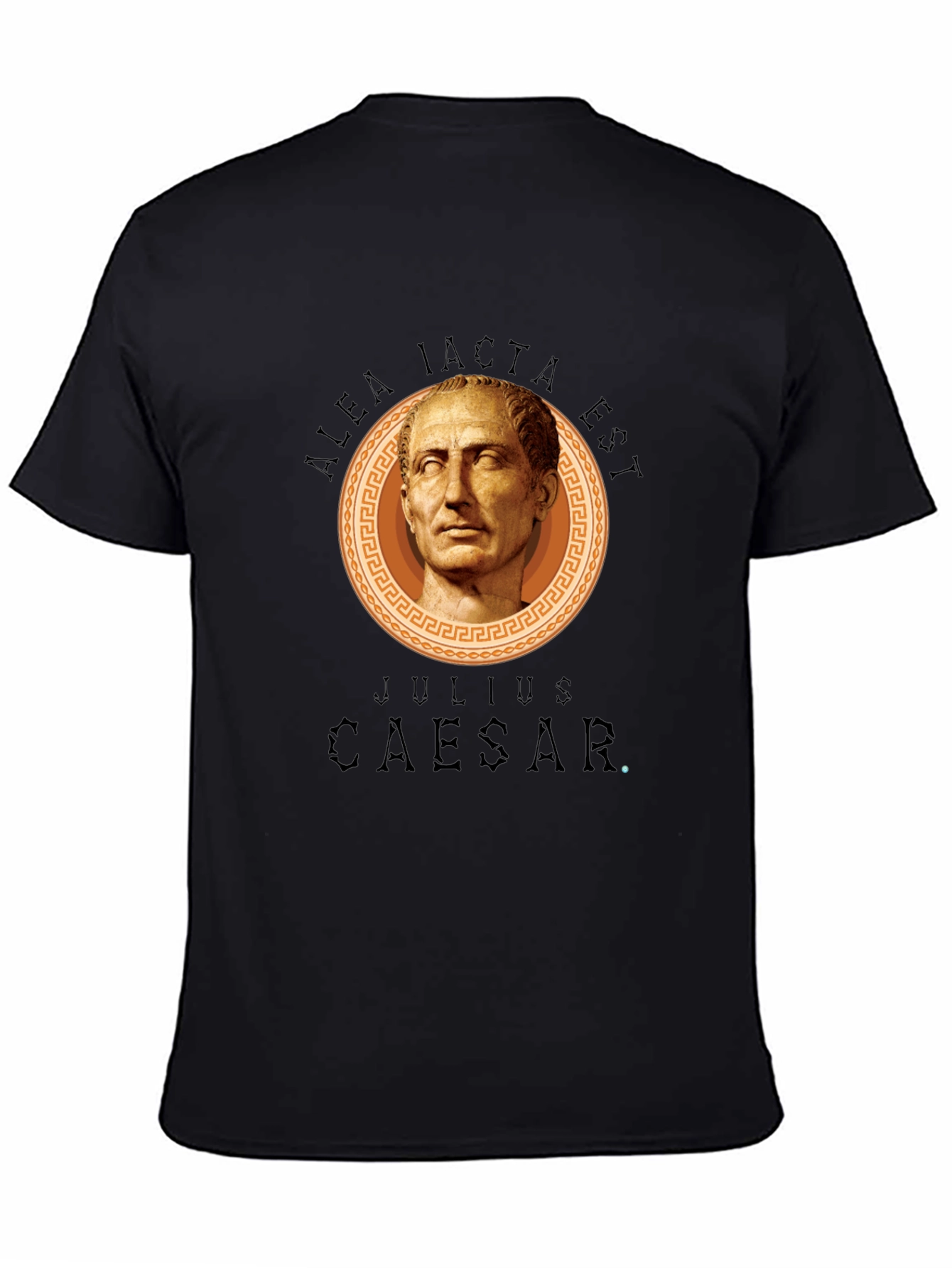 Julius Caesar Black Graphic T-Shirt