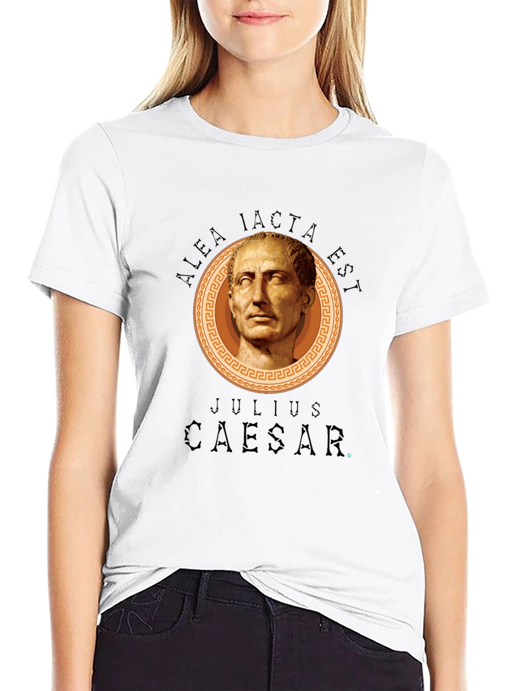 Julius Caesar Black Graphic T-Shirt