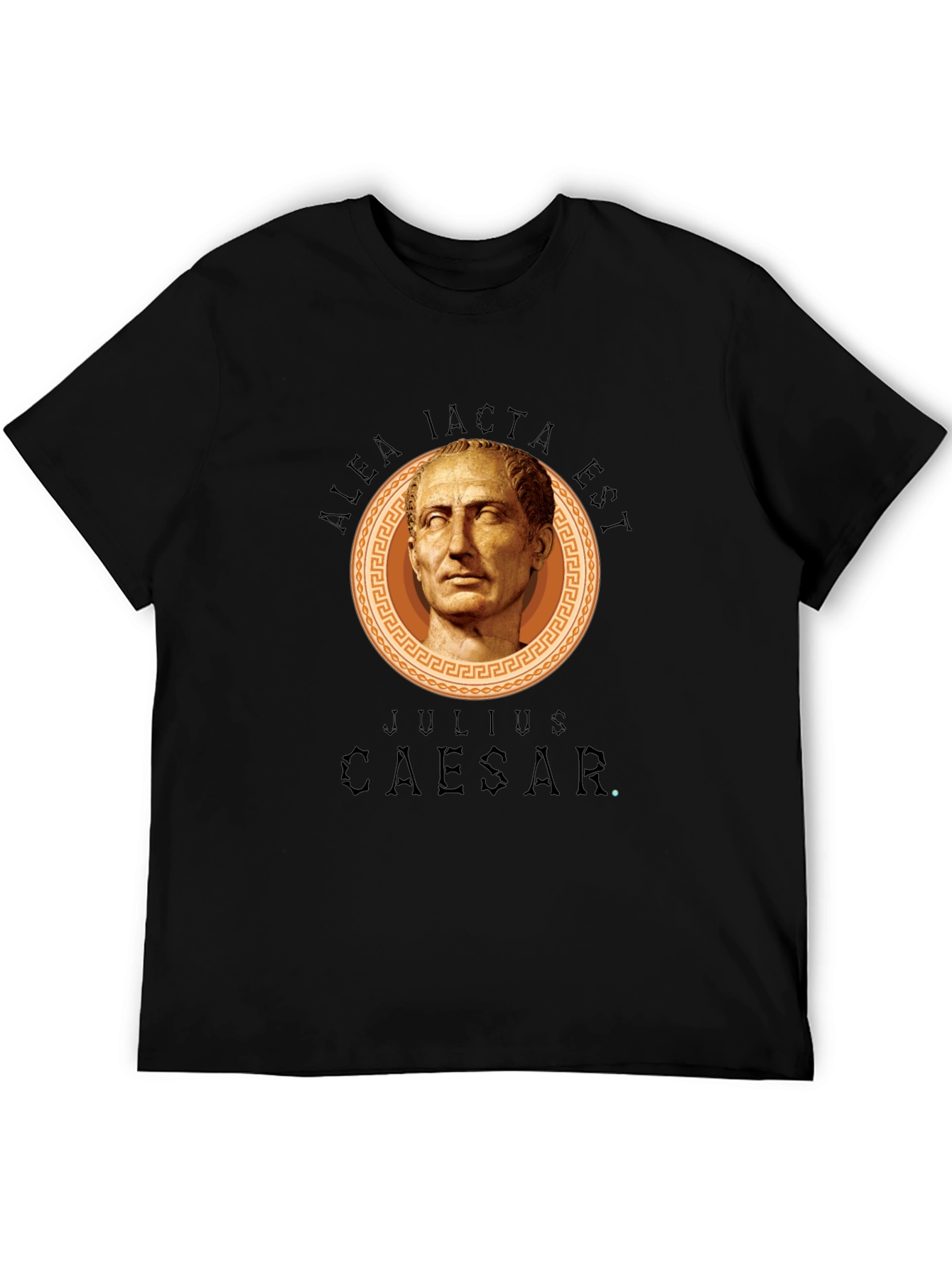 Julius Caesar Black Graphic T-Shirt