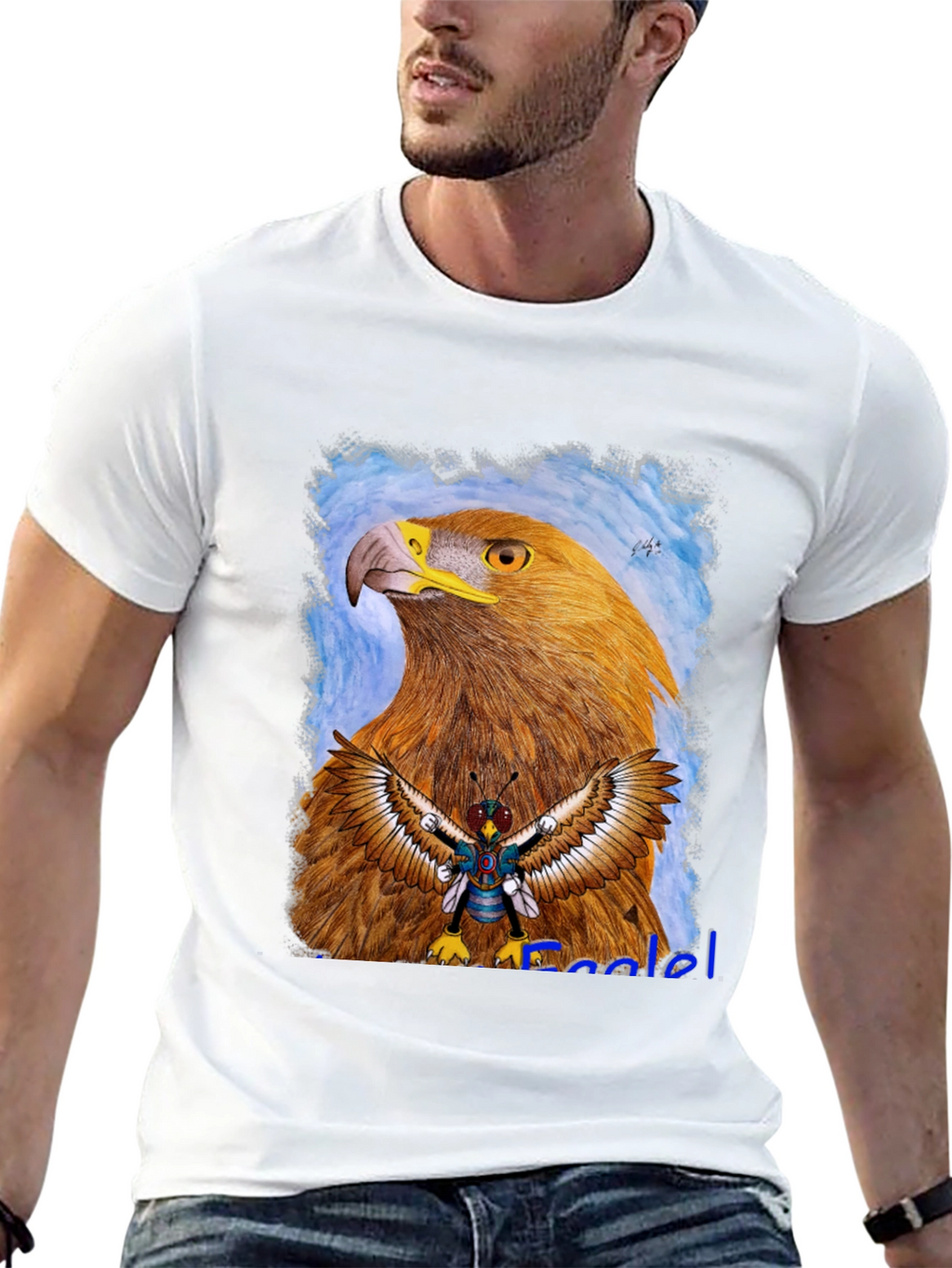 Eagle Graphic Tee - Unique Design