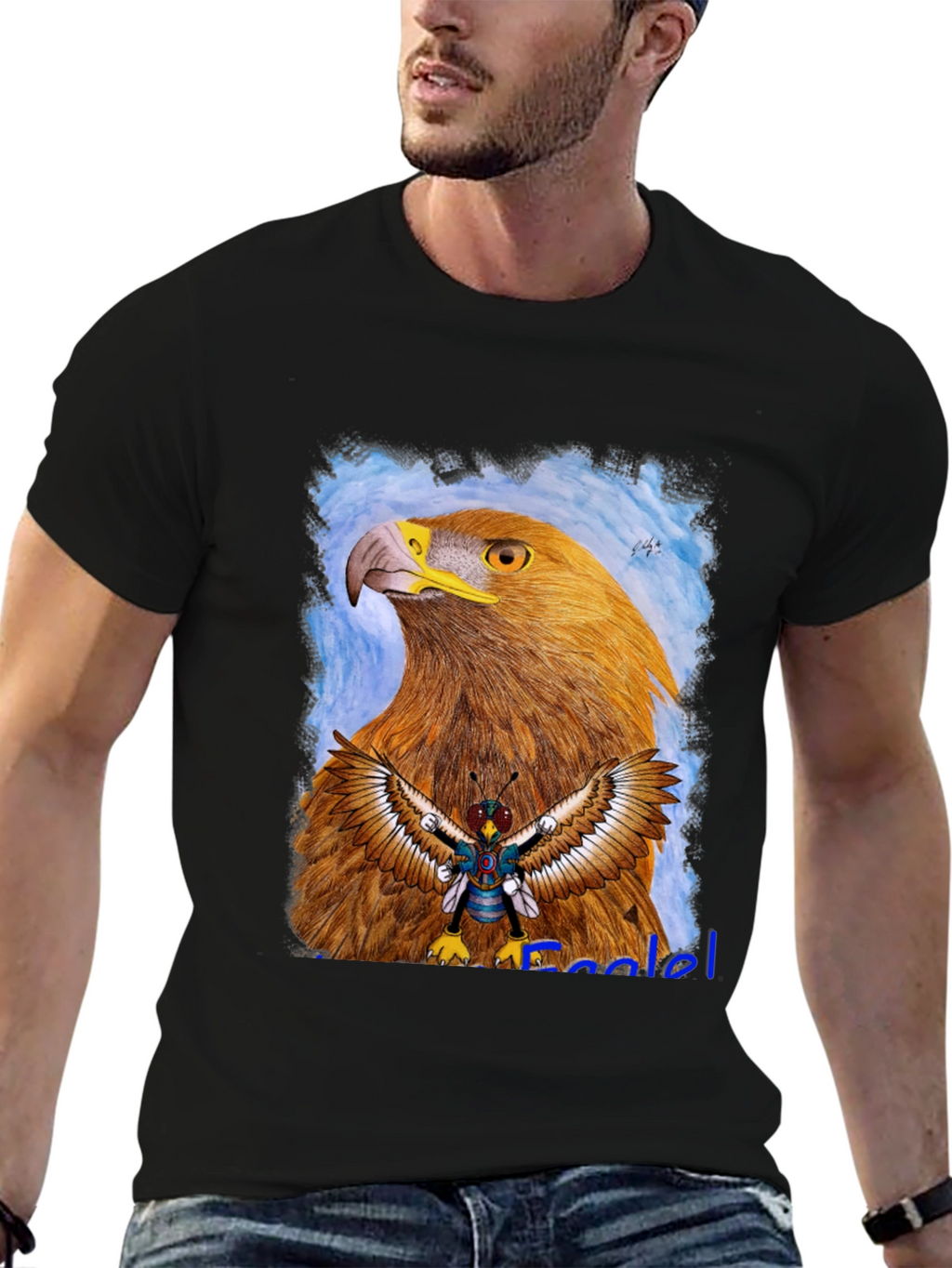 Eagle Graphic Tee - Unique Design
