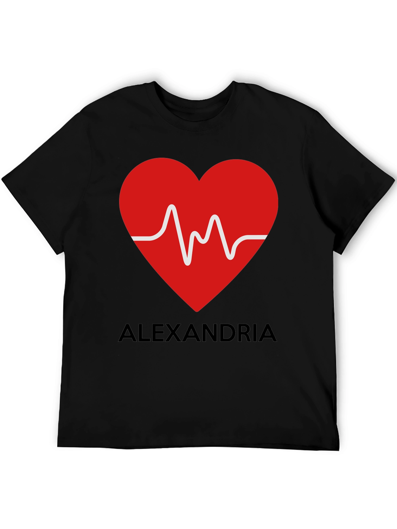Alexandria Heartbeat T-Shirt - Express Your Love