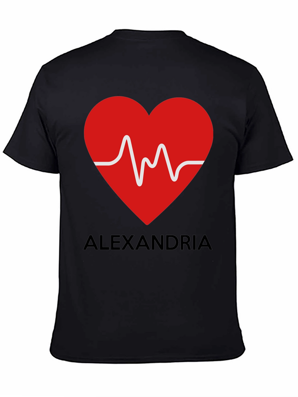 Alexandria Heartbeat T-Shirt - Express Your Love