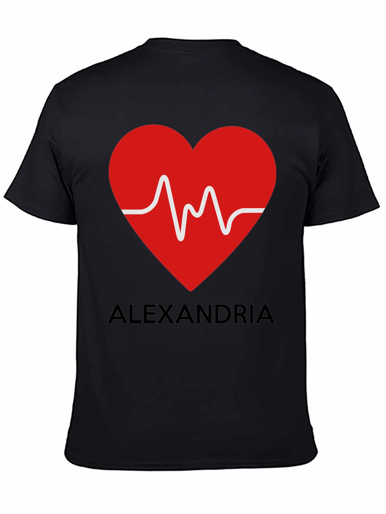 Alexandria Heartbeat T-Shirt - Express Your Love