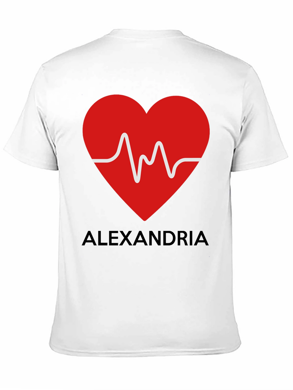 Alexandria Heartbeat T-Shirt - Express Your Love