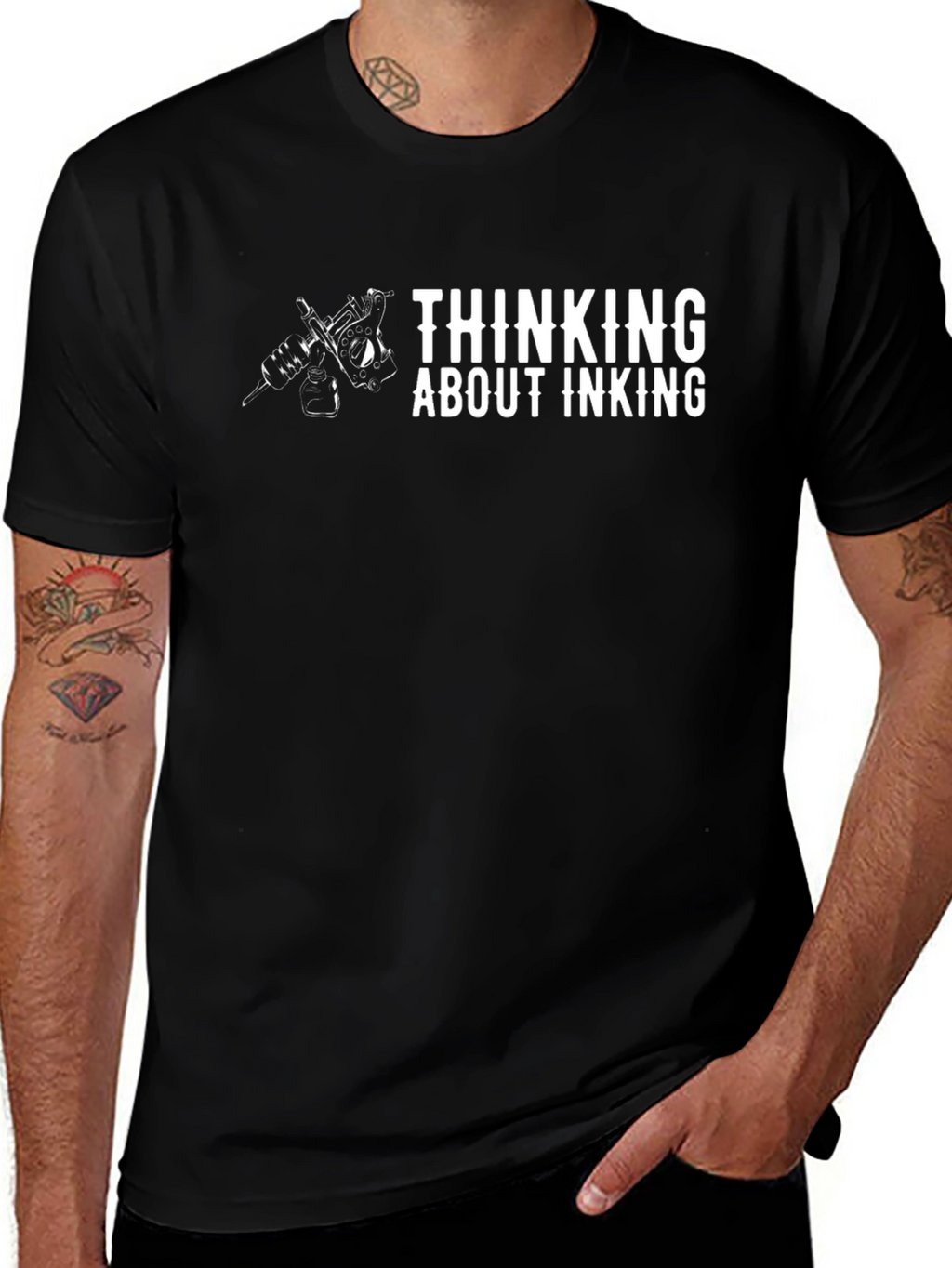 Thinking About Inking Tattoo T-Shirt