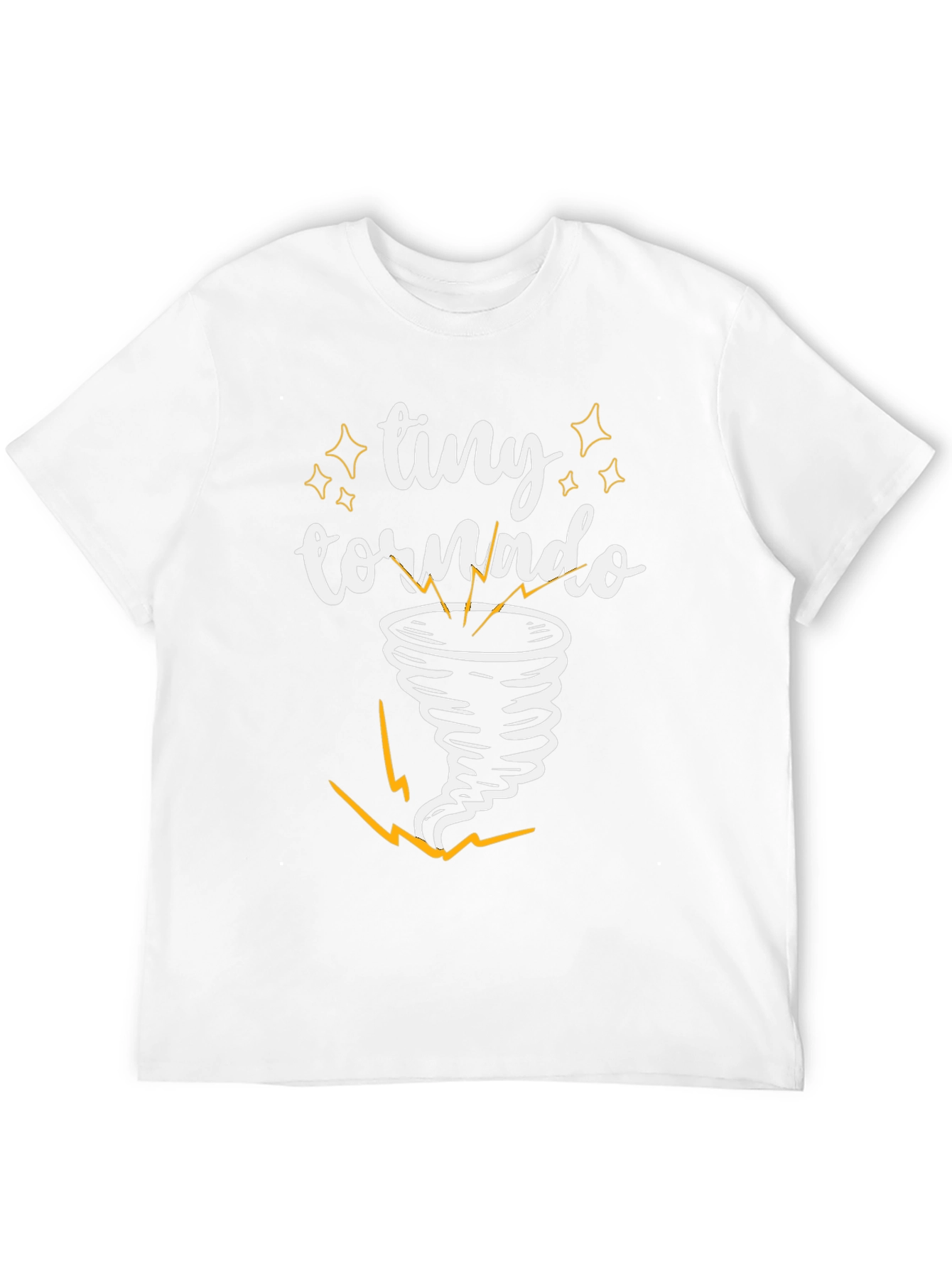 Tiny Tornado Graphic Tee - Soft Cotton Blend