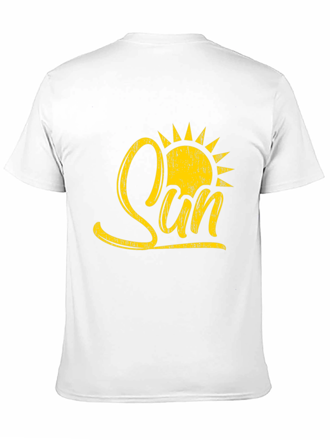 Sunshine Graphic Black T-Shirt for Men
