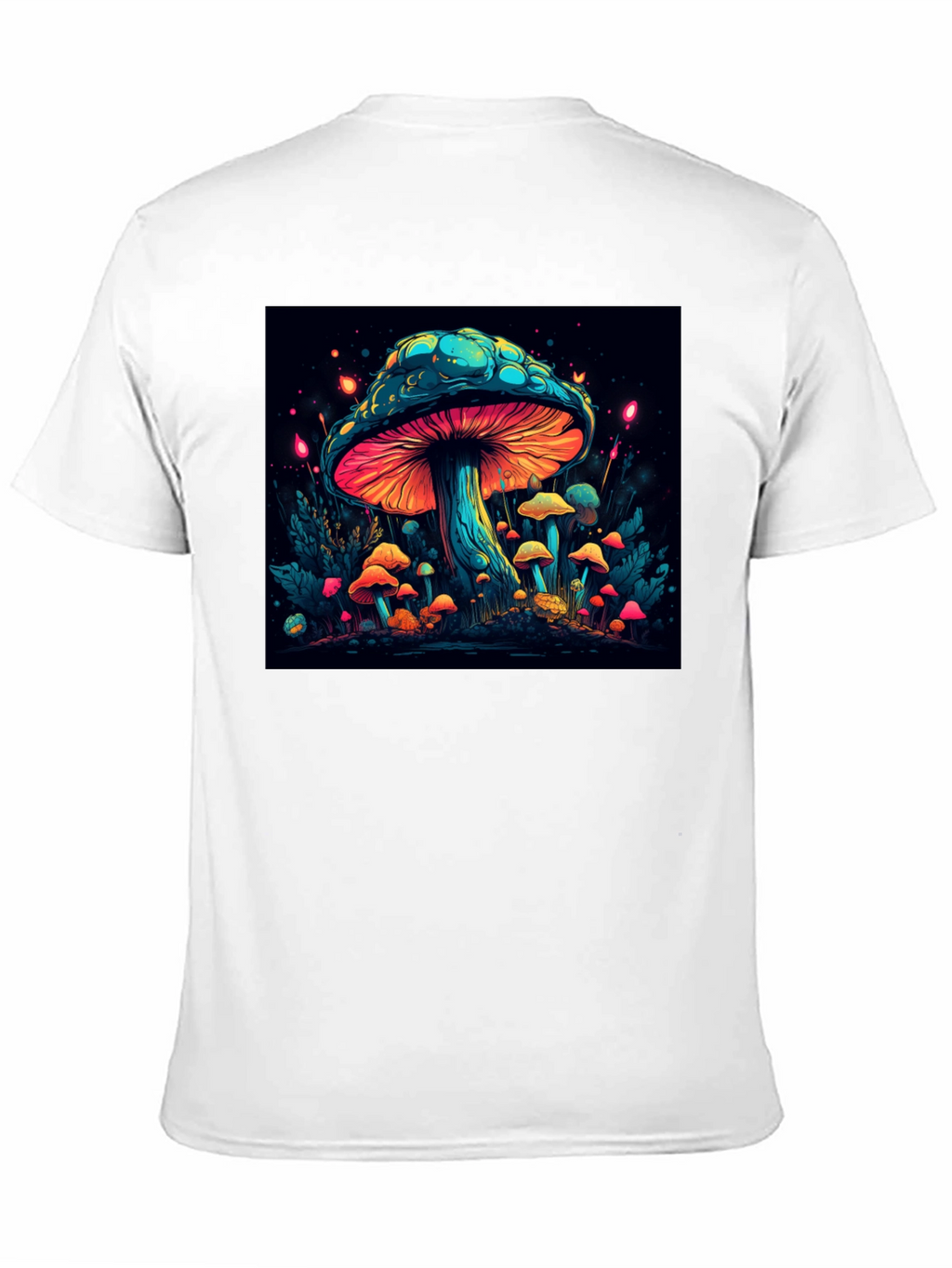 Psychedelic Mushroom Graphic T-Shirt