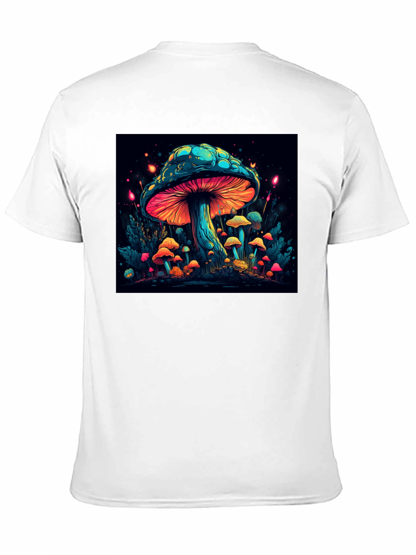 Psychedelic Mushroom Graphic T-Shirt