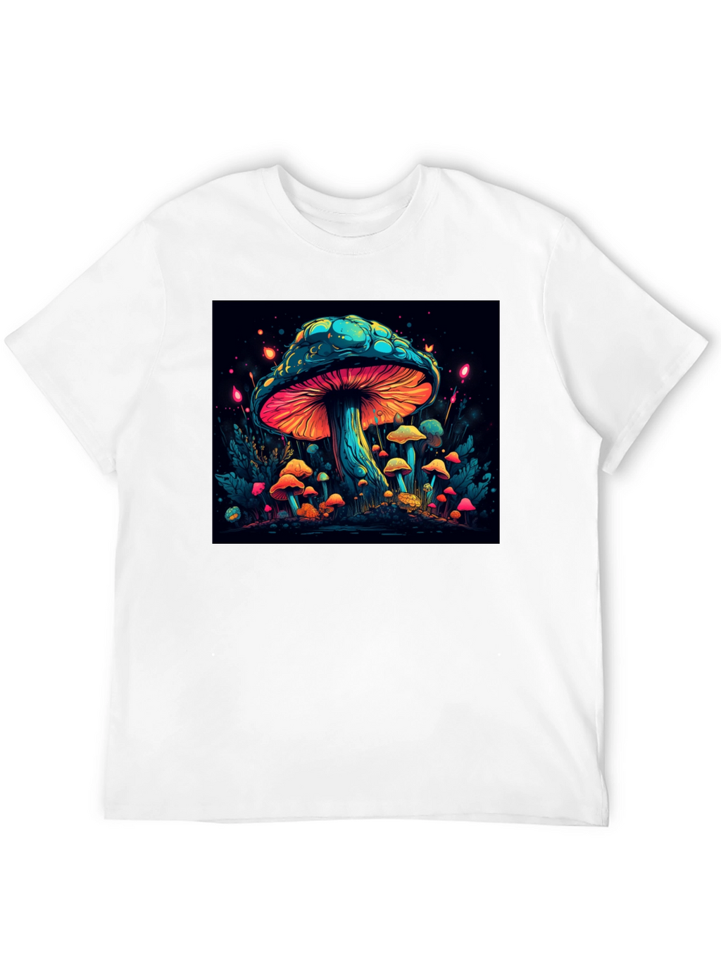 Psychedelic Mushroom Graphic T-Shirt