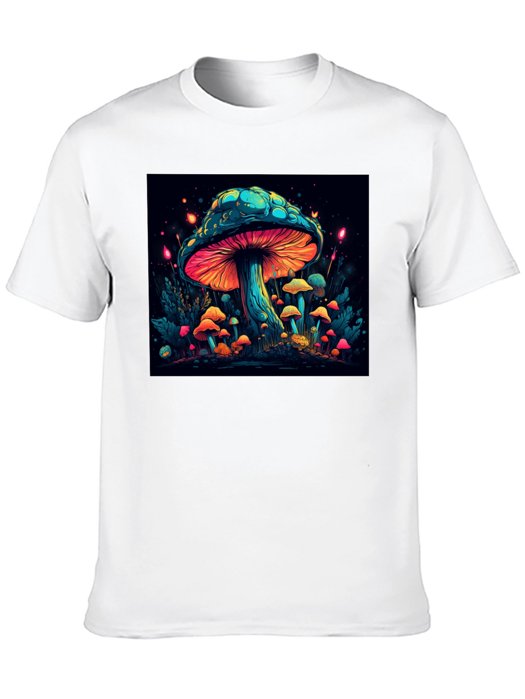 Psychedelic Mushroom Graphic T-Shirt