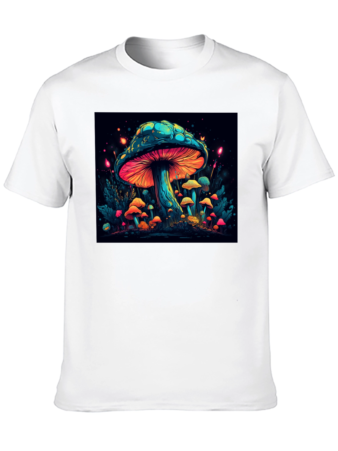 Psychedelic Mushroom Graphic T-Shirt