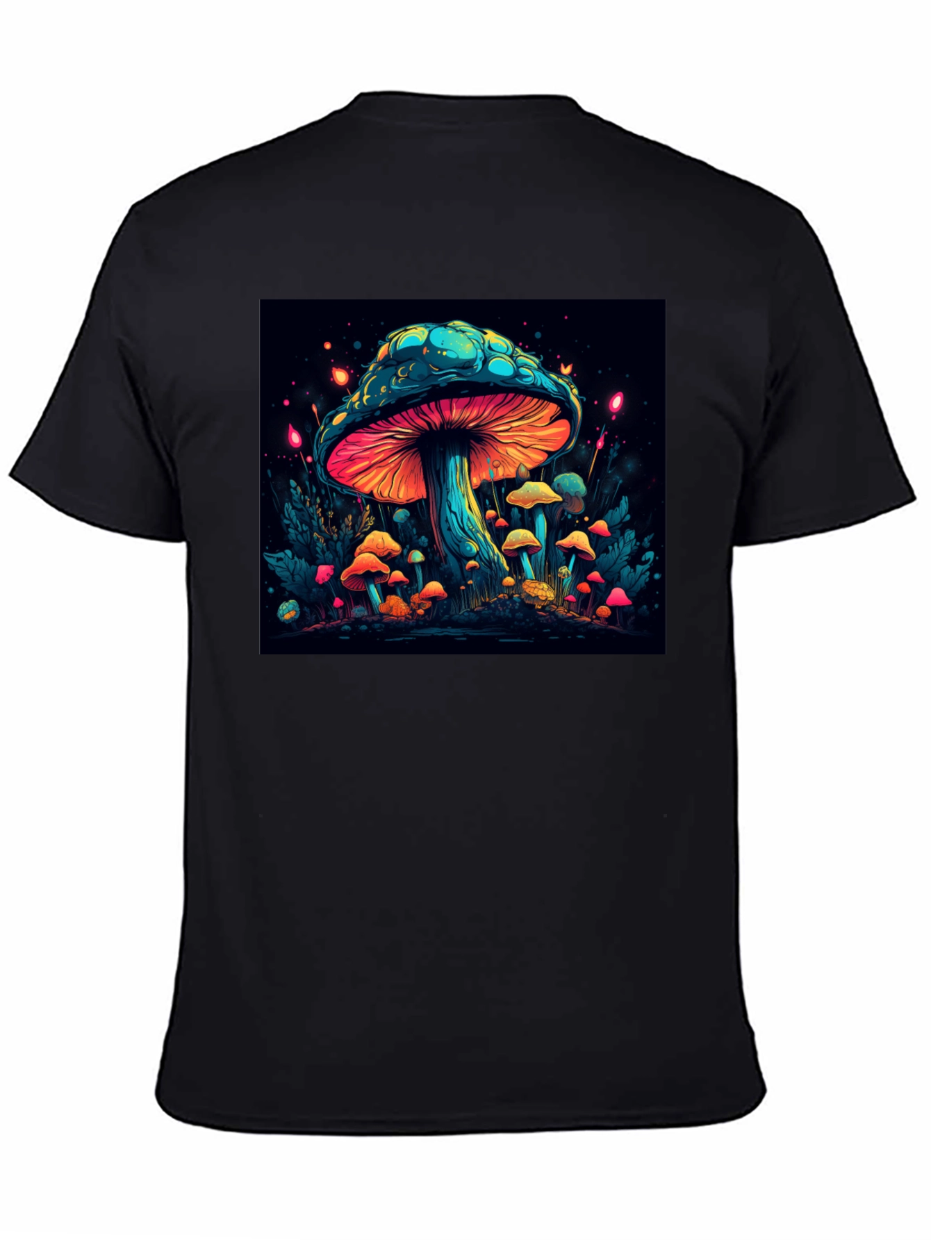 Psychedelic Mushroom Graphic T-Shirt