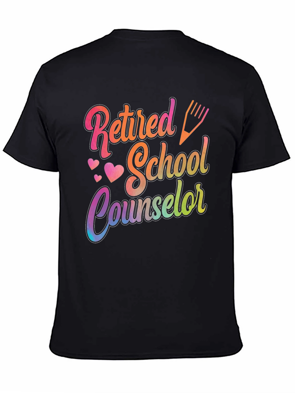 Retired School Counselor Graphic T-Shirt
