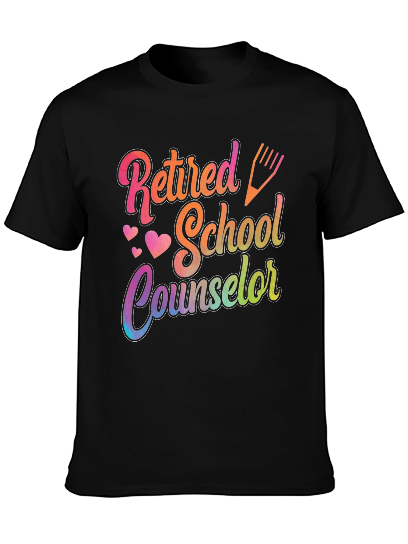 Retired School Counselor Graphic T-Shirt