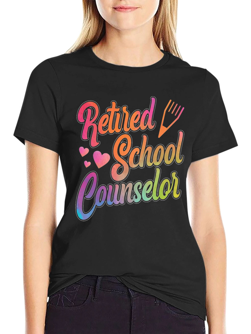 Retired School Counselor Graphic T-Shirt