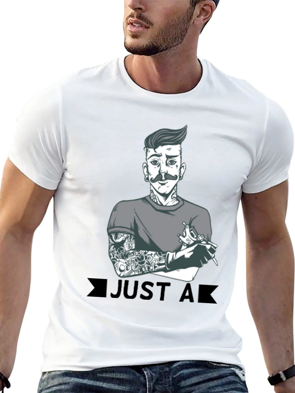 Tattoo Artist Graphic T-Shirt - Black