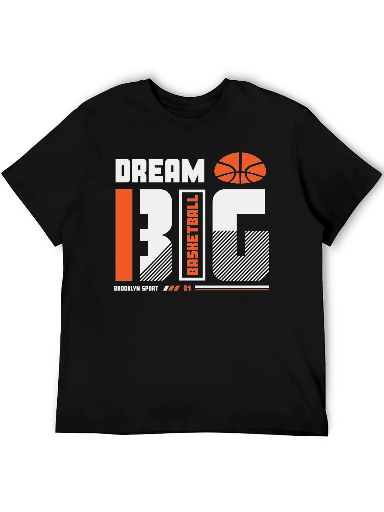 Dream Big Basketball Graphic Tee