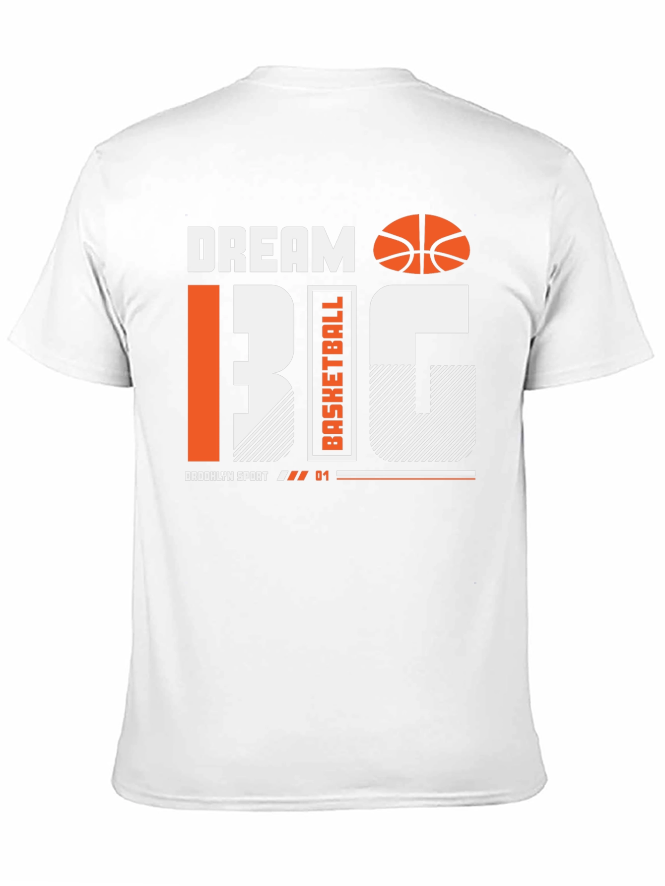 Dream Big Basketball Graphic Tee