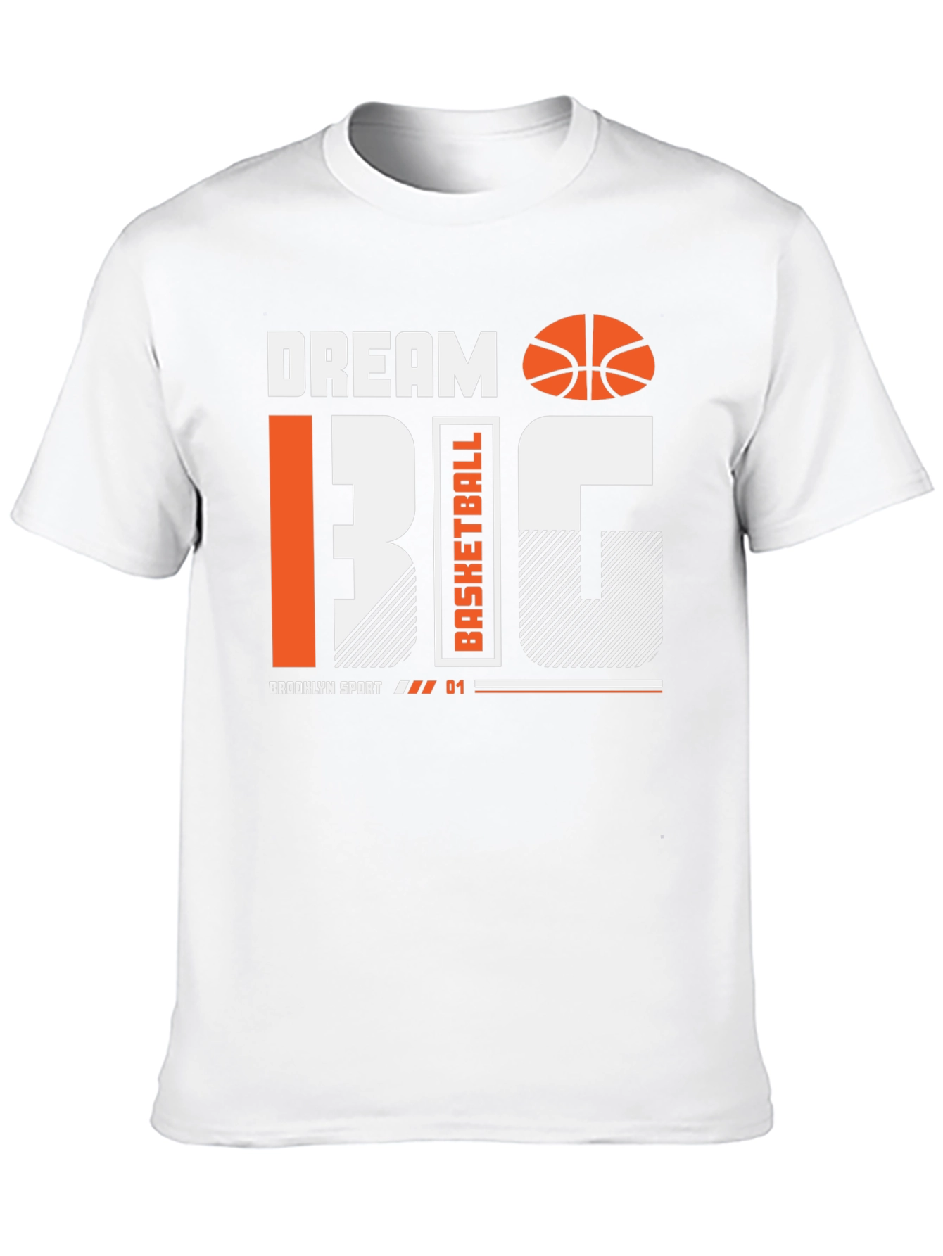 Dream Big Basketball Graphic Tee