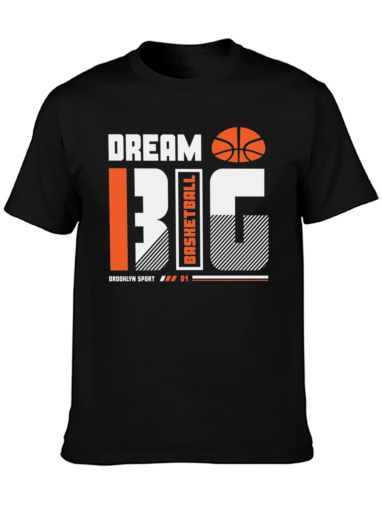 Dream Big Basketball Graphic Tee