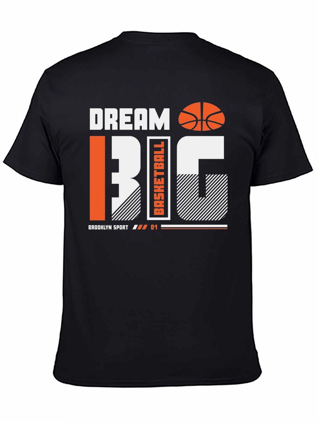 Dream Big Basketball Graphic Tee
