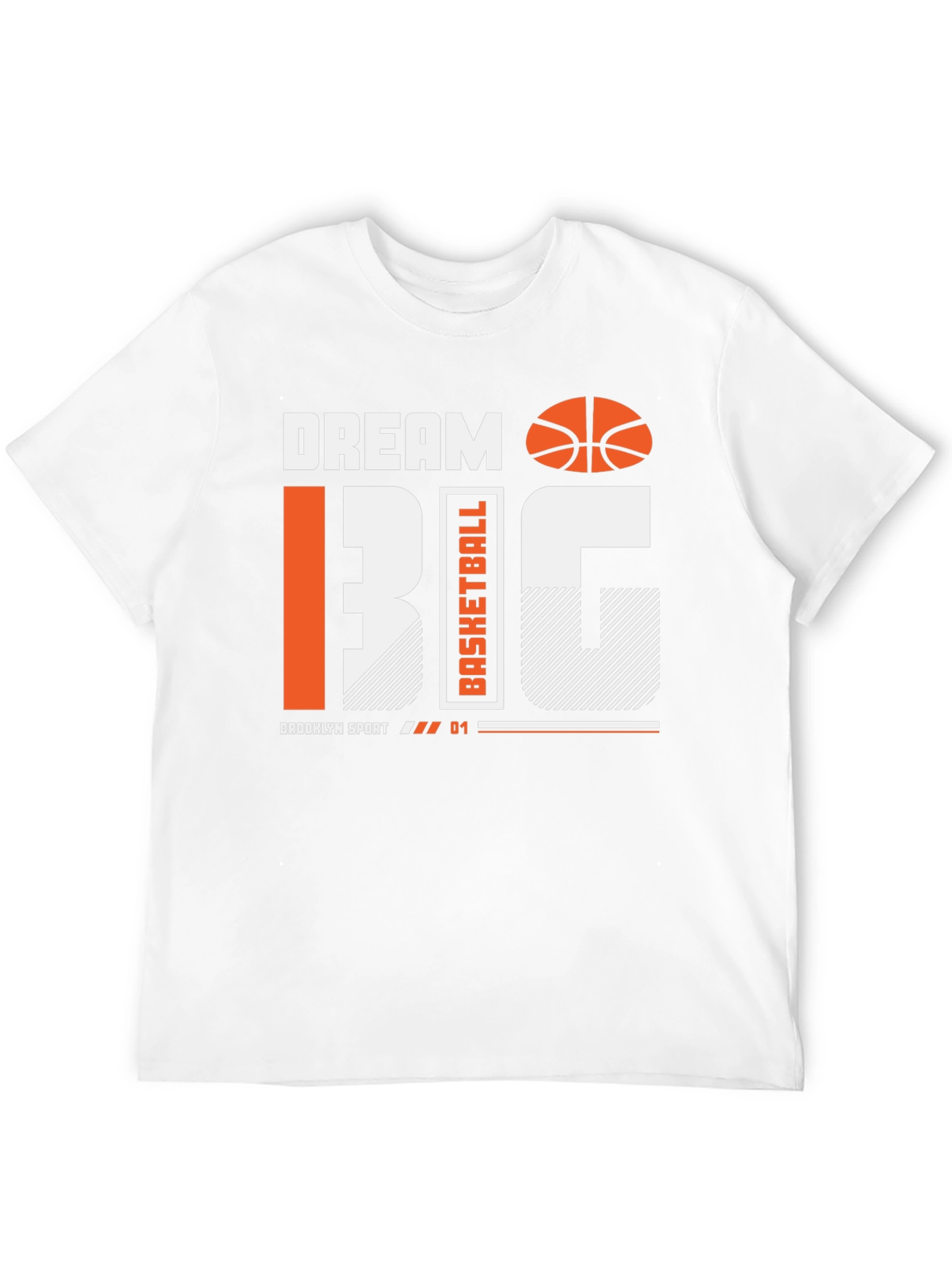 Dream Big Basketball Graphic Tee