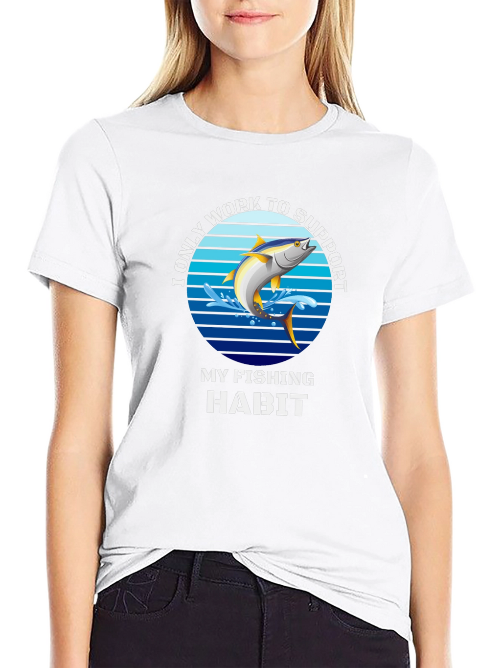Fishing Habit T-Shirt - Funny Angler Tee