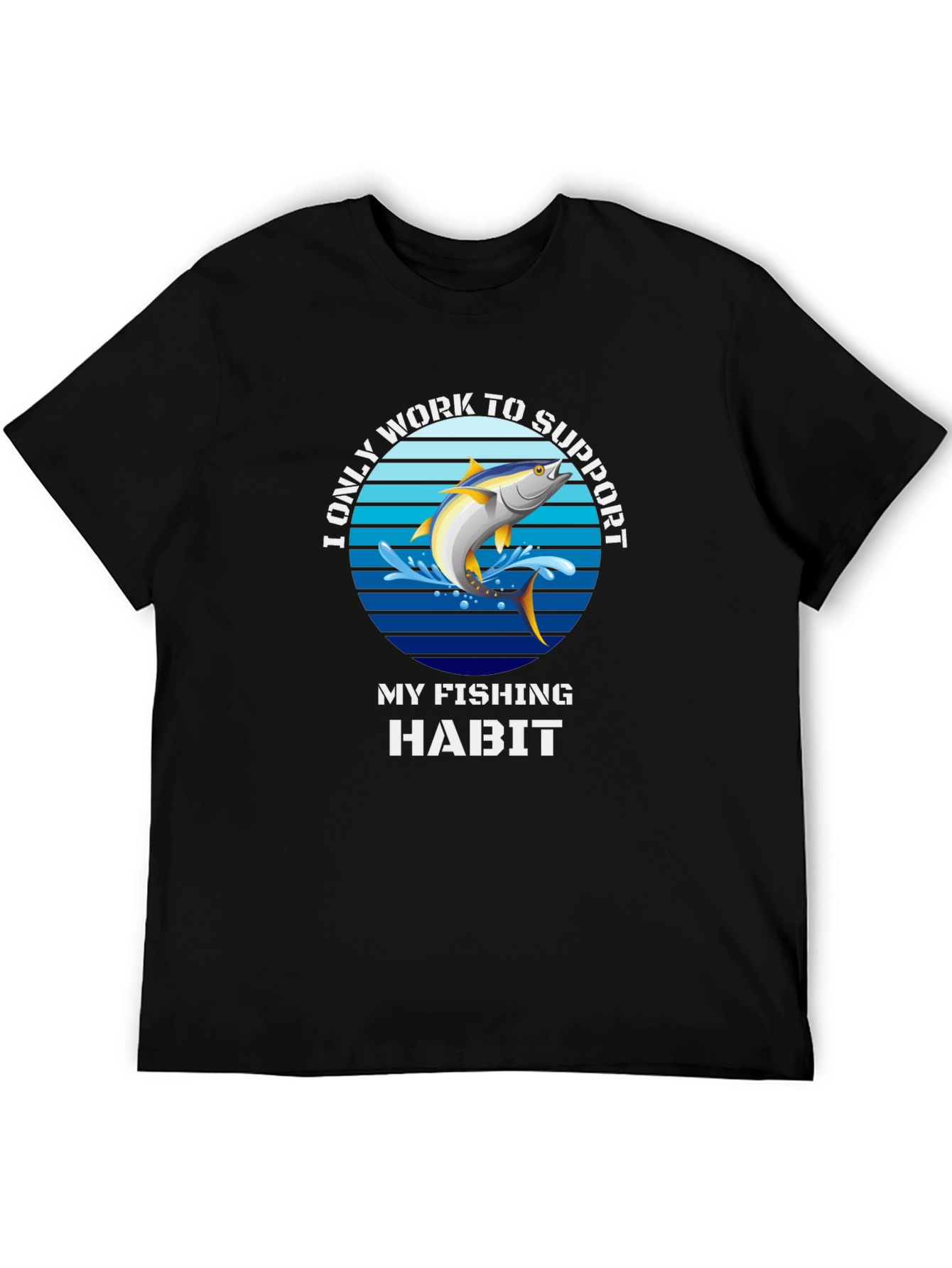 Fishing Habit T-Shirt - Funny Angler Tee