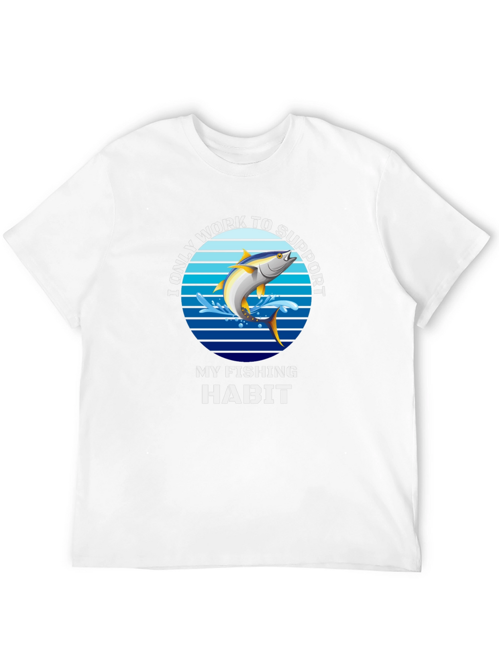 Fishing Habit T-Shirt - Funny Angler Tee