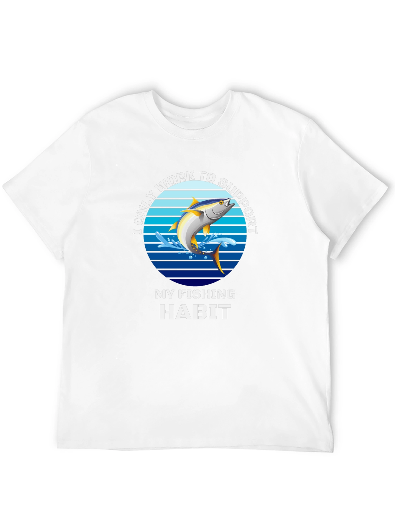 Fishing Habit T-Shirt - Funny Angler Tee