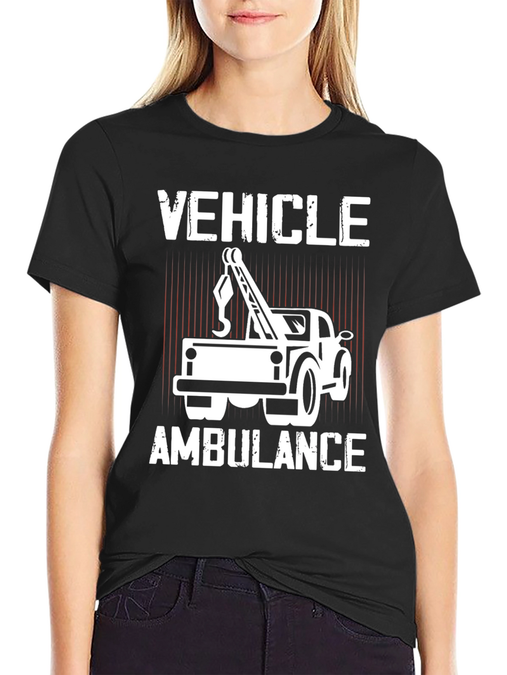Vehicle Ambulance Graphic T-Shirt