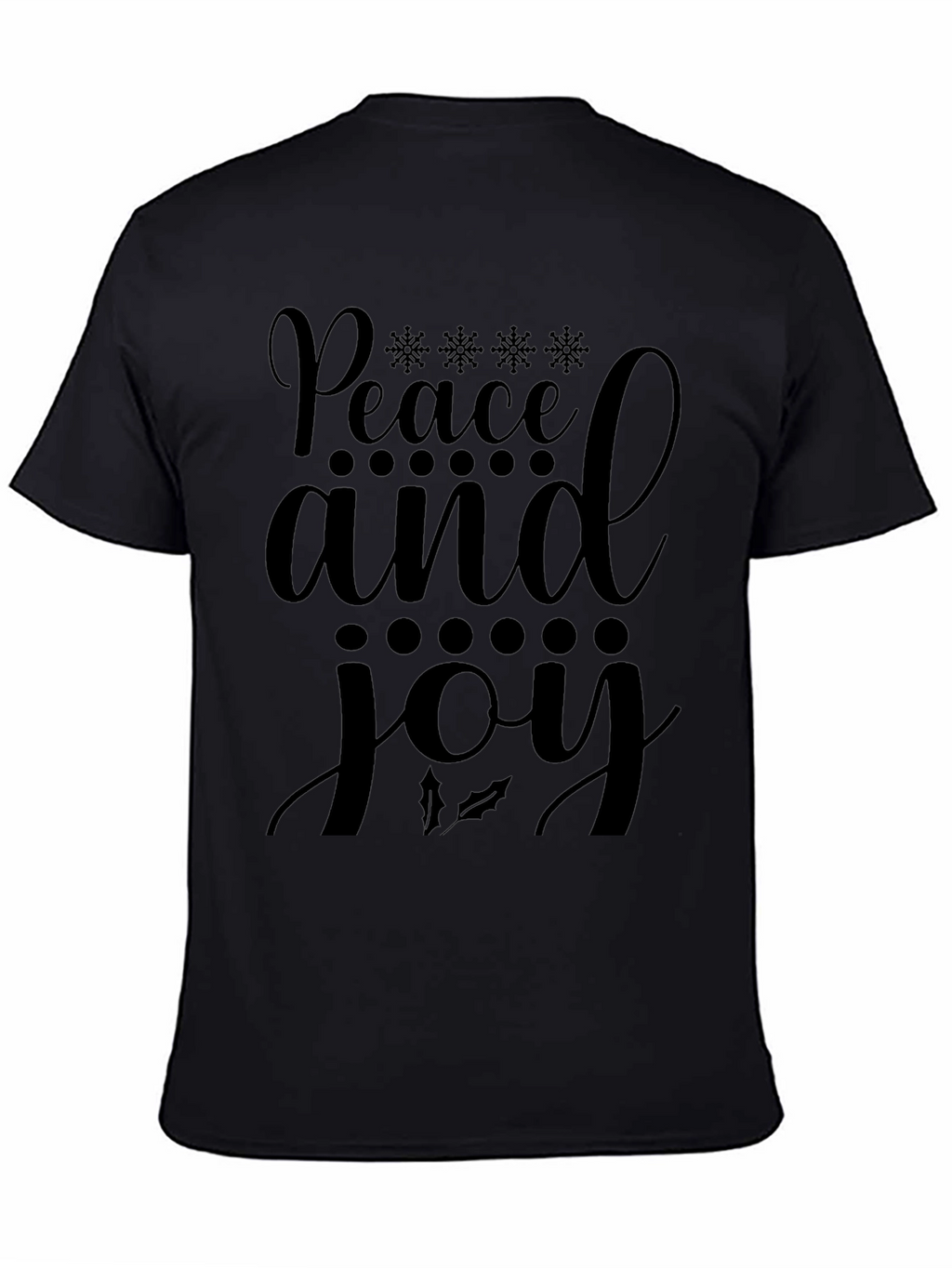 Peace and Joy Holiday T-Shirt