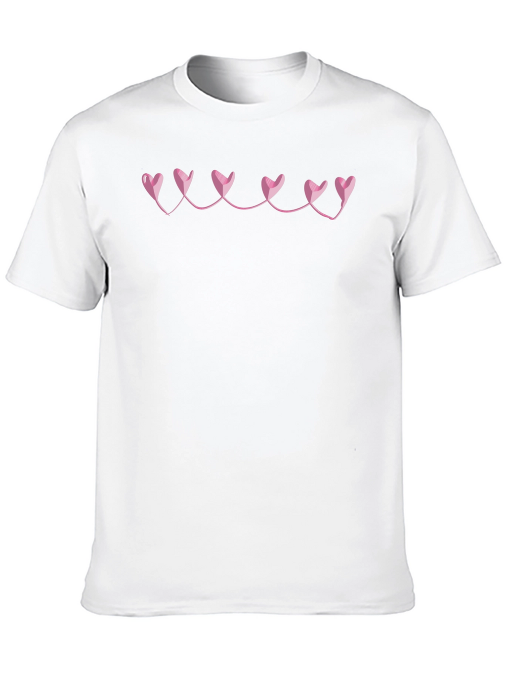Heart String Graphic Tee - Casual Style