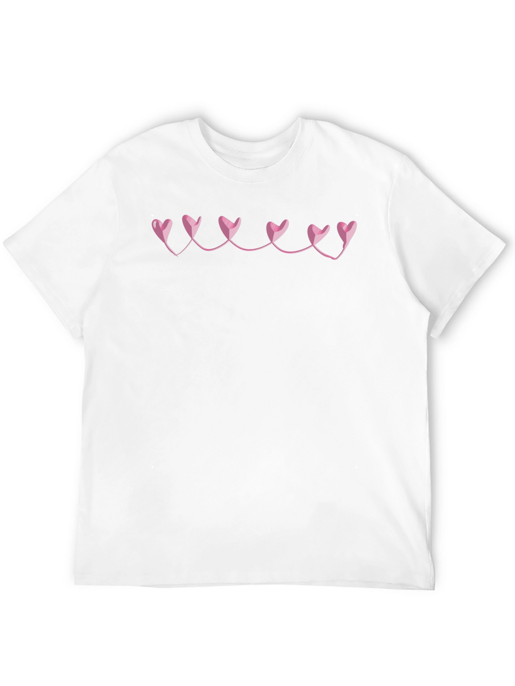 Heart String Graphic Tee - Casual Style