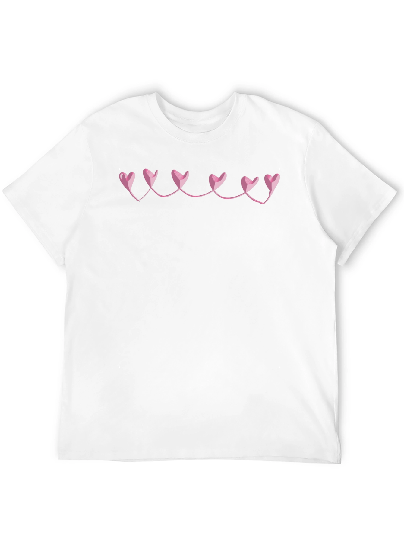 Heart String Graphic Tee - Casual Style