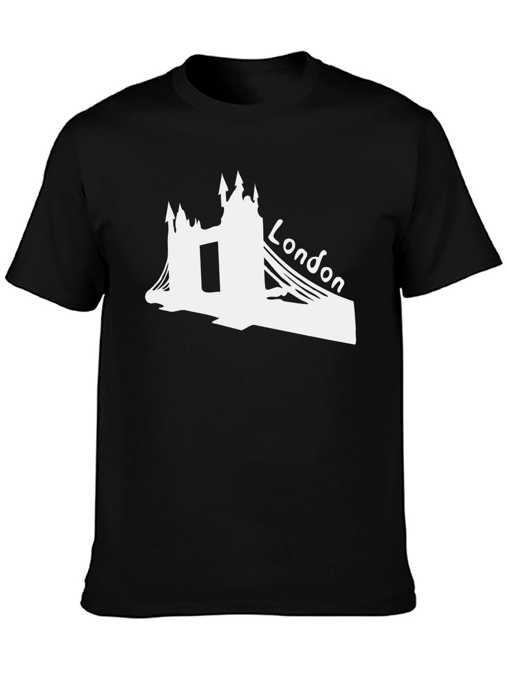 London Bridge Graphic T-Shirt - Black