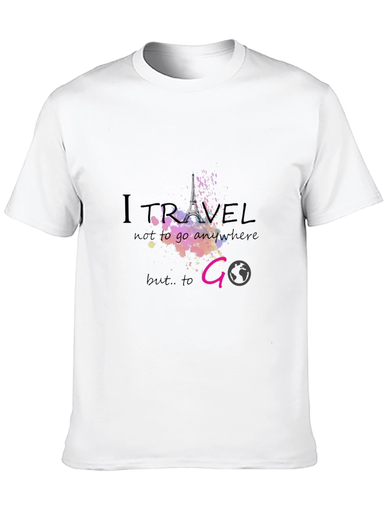 I Travel to Go Graphic Tee