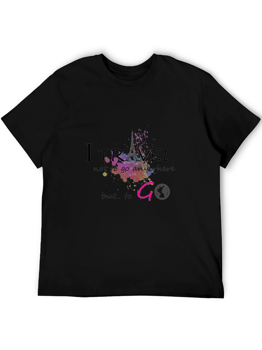 I Travel to Go Graphic Tee