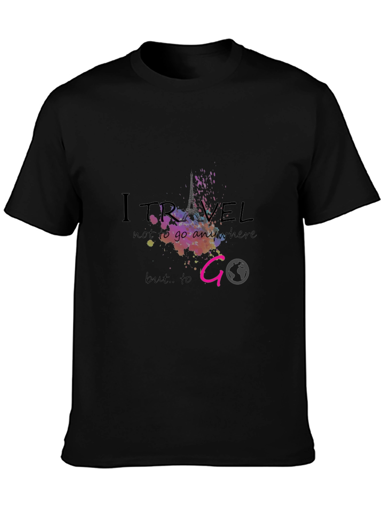 I Travel to Go Graphic Tee