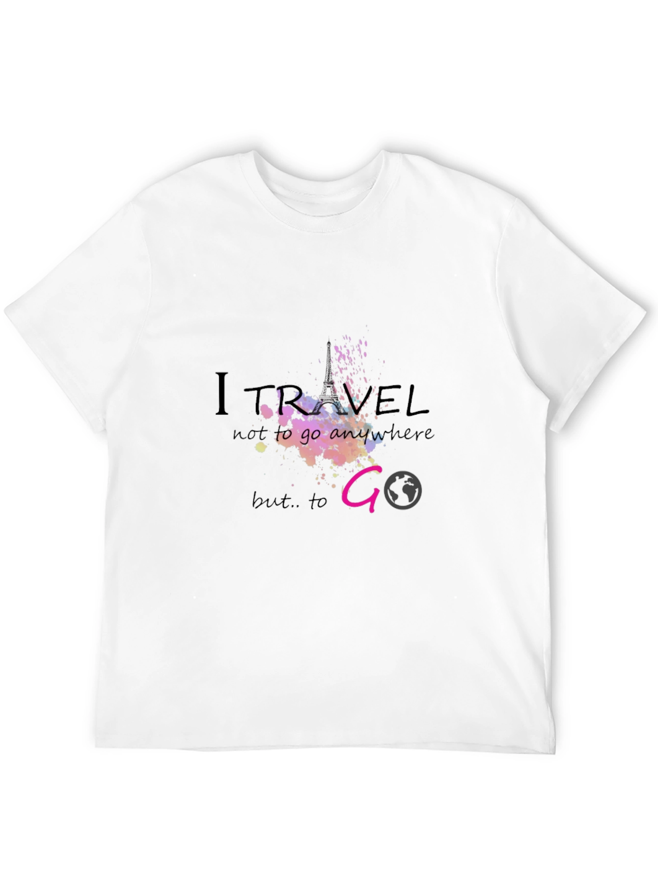 I Travel to Go Graphic Tee
