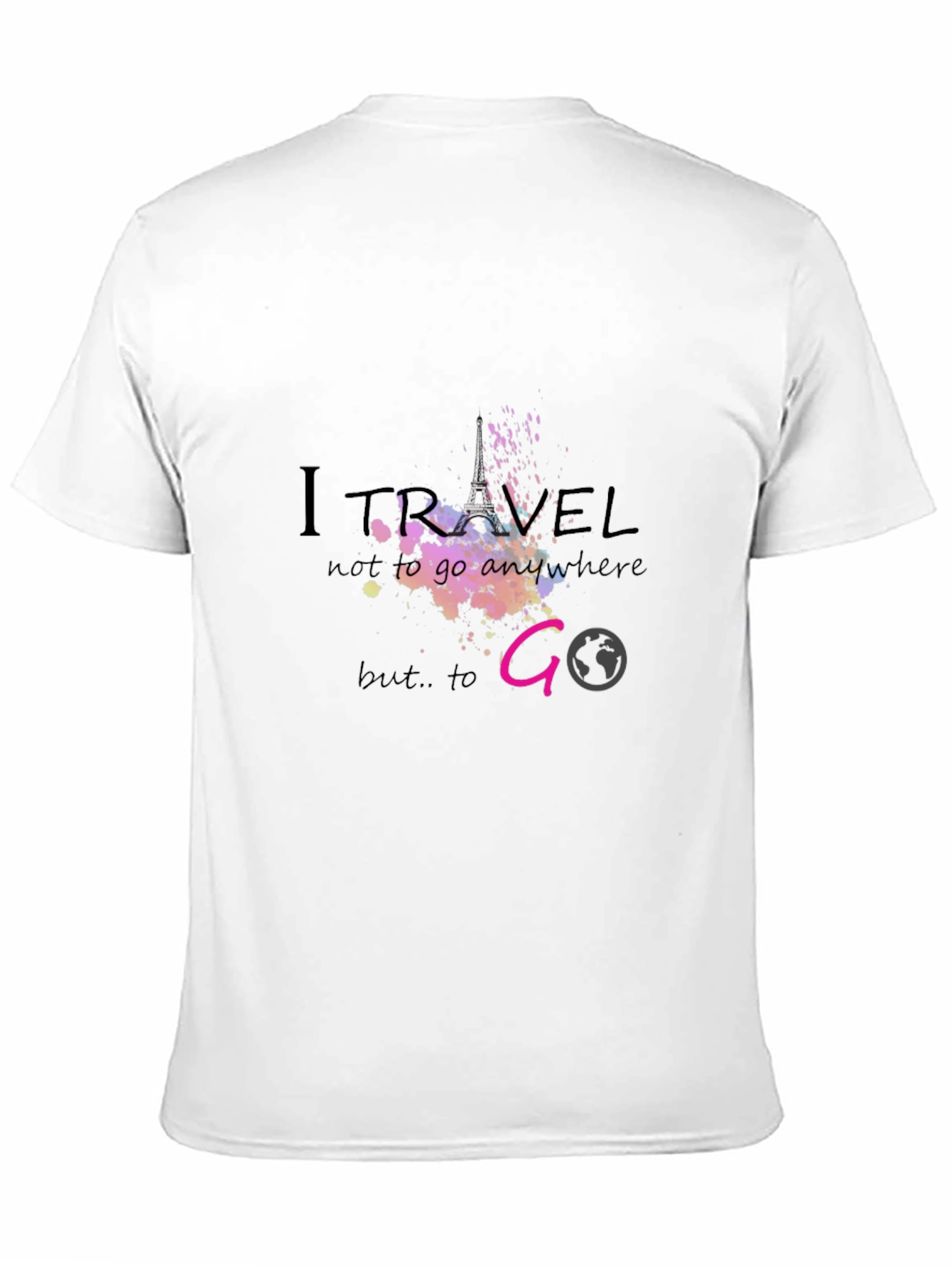 I Travel to Go Graphic Tee